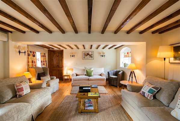 The Hayloft sitting room